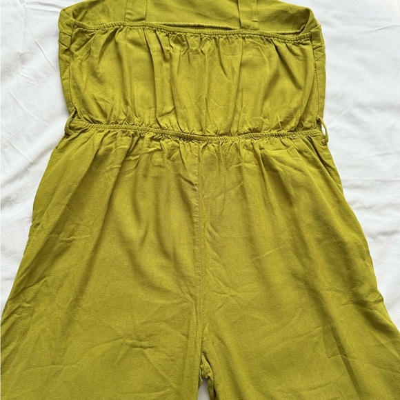 Monteau Los Angeles Women’s XL Jumpsuit Lime Green Trendy Casual Fashion Top - Picture 4 of 14